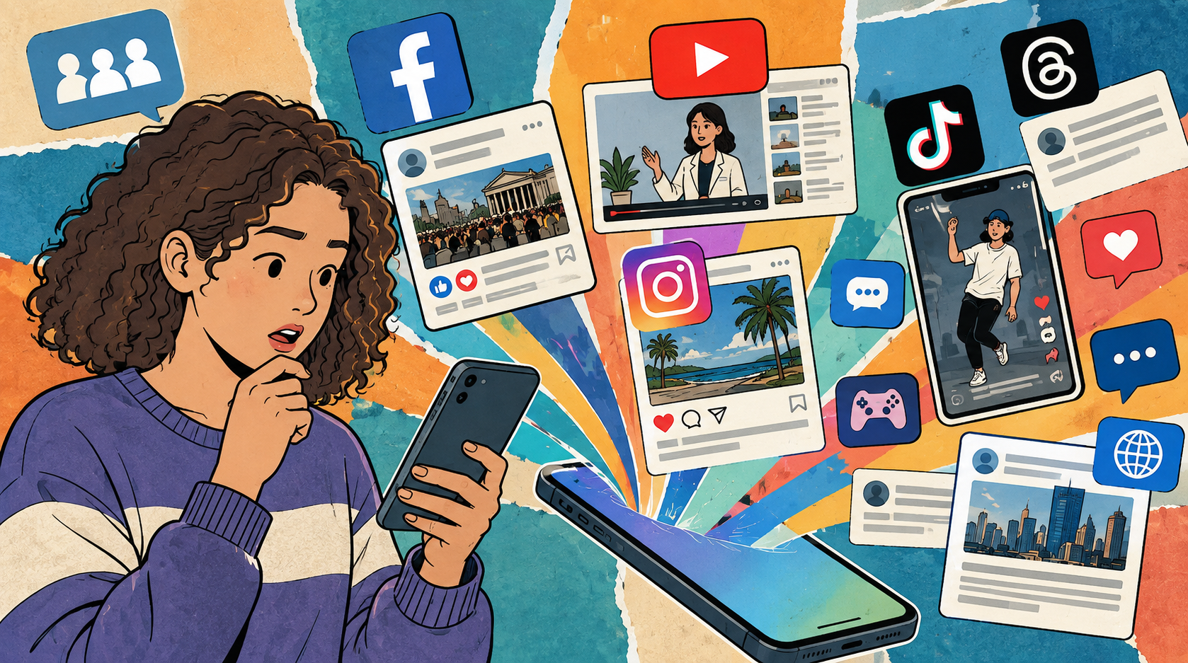 Facebook 影響力依舊但戰場已經分散